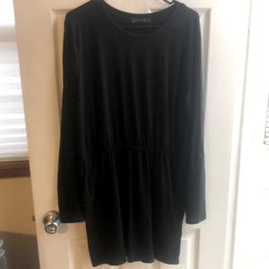 2XL short black dress w/pockets